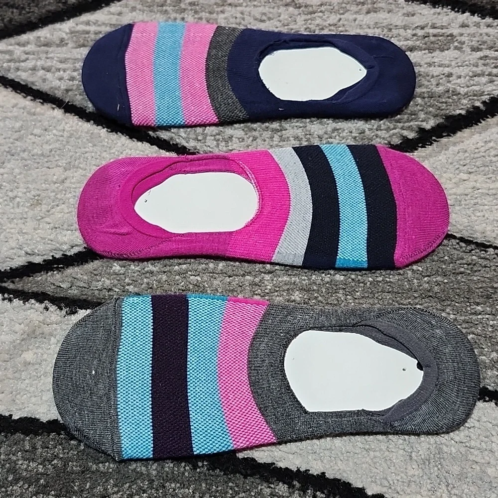 NO-SHOW ANKLE- ATHLETIC LOW-CUT- CUSHIONED SLIPPER SOCKS BUNDLE PRICE FIRM